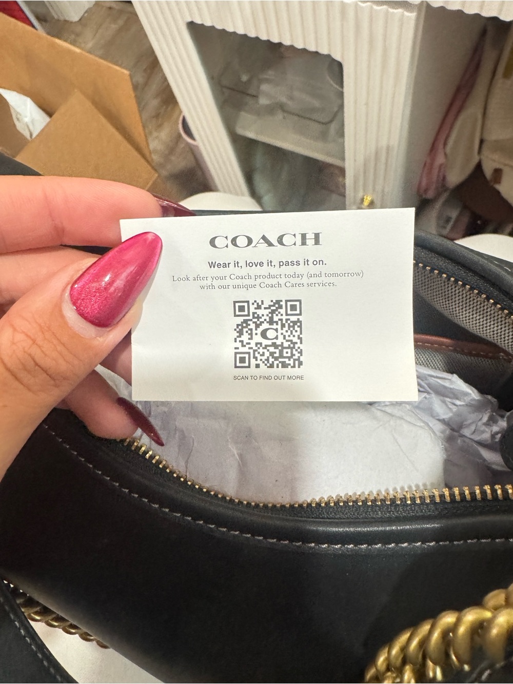Coach pocket Juliet - Picture 5 of 6